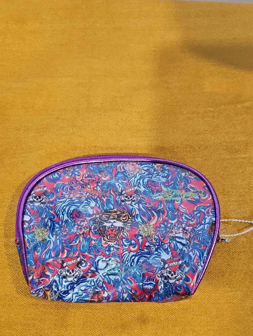 Ed Hardy by Christian Audigier Small Cosmetic Case